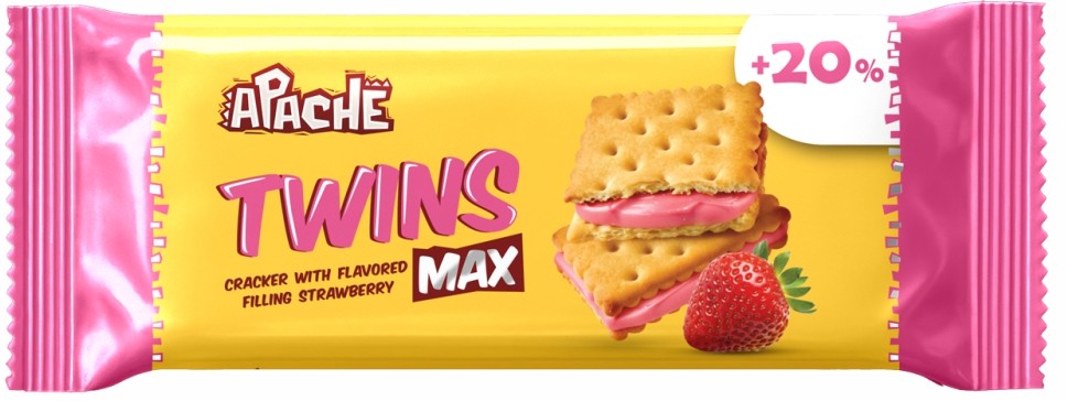 Cracker with filling