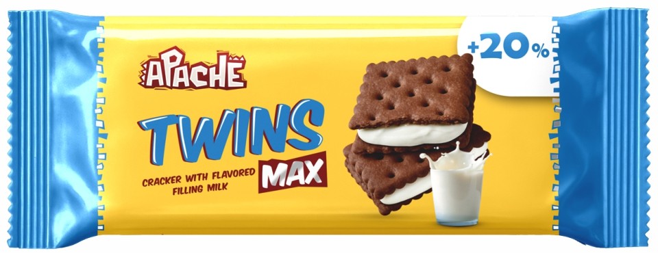 Cracker with filling